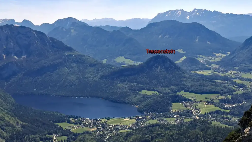 Altausseer See, Altaussee und Tressenstein