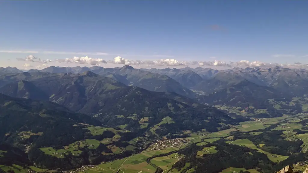 Grimming Gipfel Blick Richtung Süden