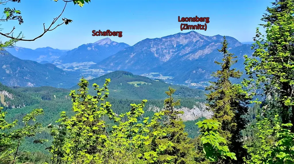 Leonsberg (Zimnitz) und Schafberg 