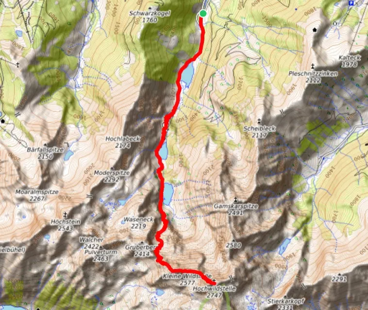 Tour Hochwildstelle über Hans-Wödl-Hütte