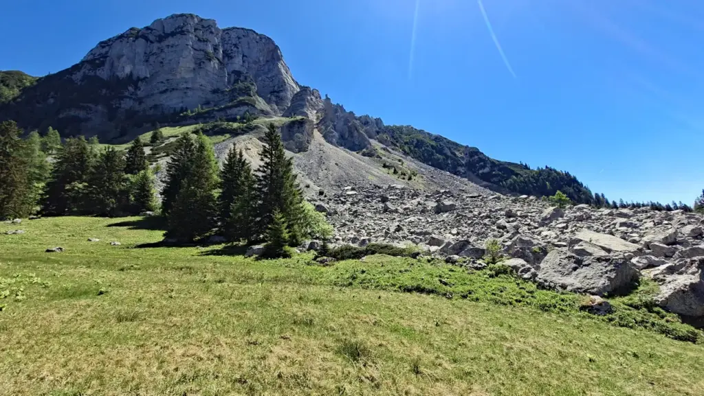 Vordere Sandlingalm Bergsturz