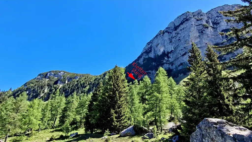 Vordersandlingalm Sandling Klettersteig
